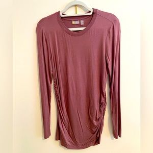 Long sleeve t-shirt mini dress